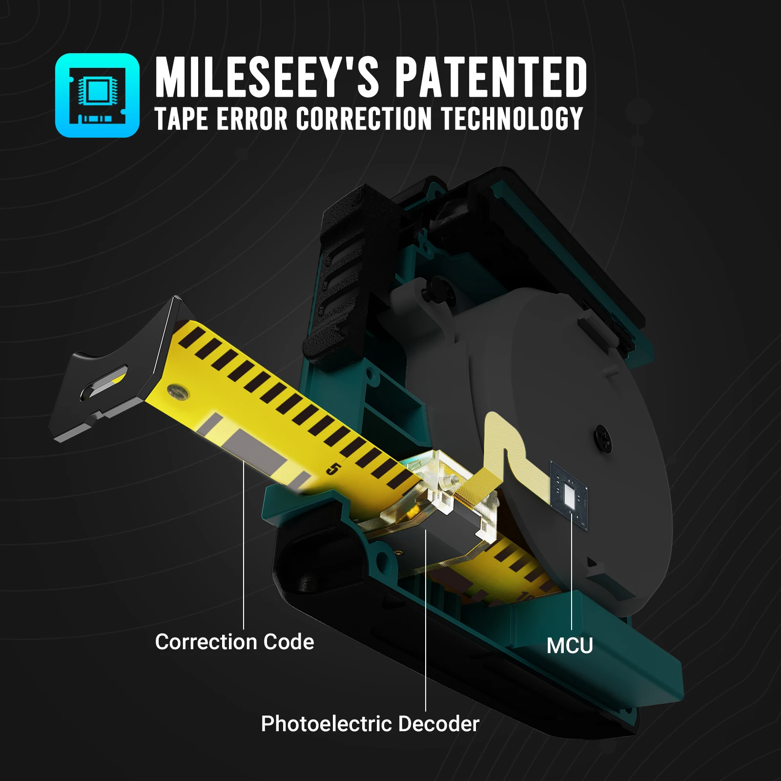 Mileseey Portable Laser Distance Meter Laser Rangefinder high-precision Digital trena laser tape range finder measure tool - Image 2