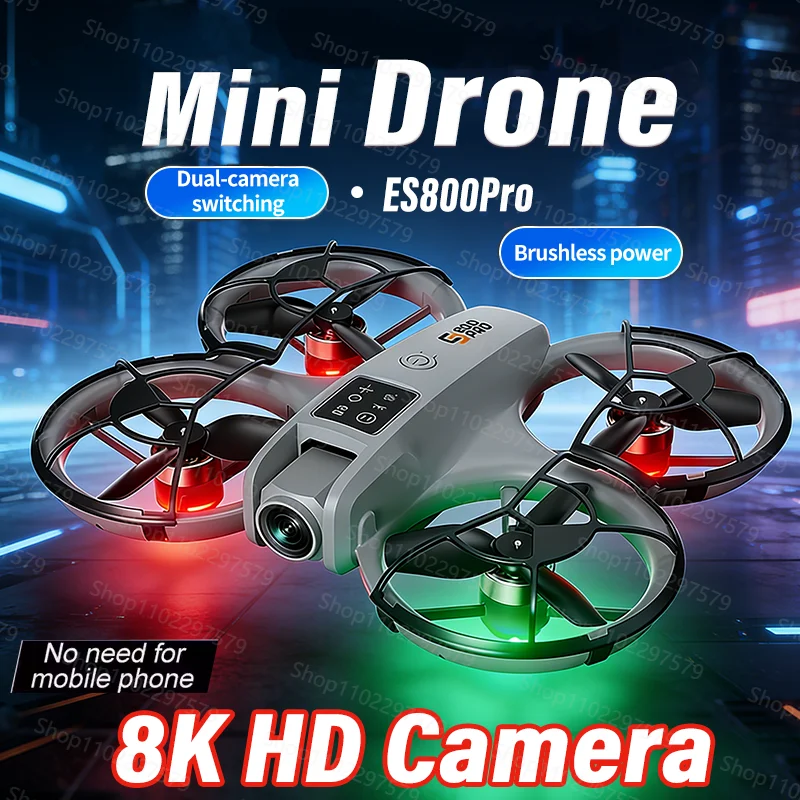 ES800Pro Drone Professional GPS Auto Return Brushless Motor Obstacle Avoidance Aerial Photography Quadcopter RC Drones Toy Gifts